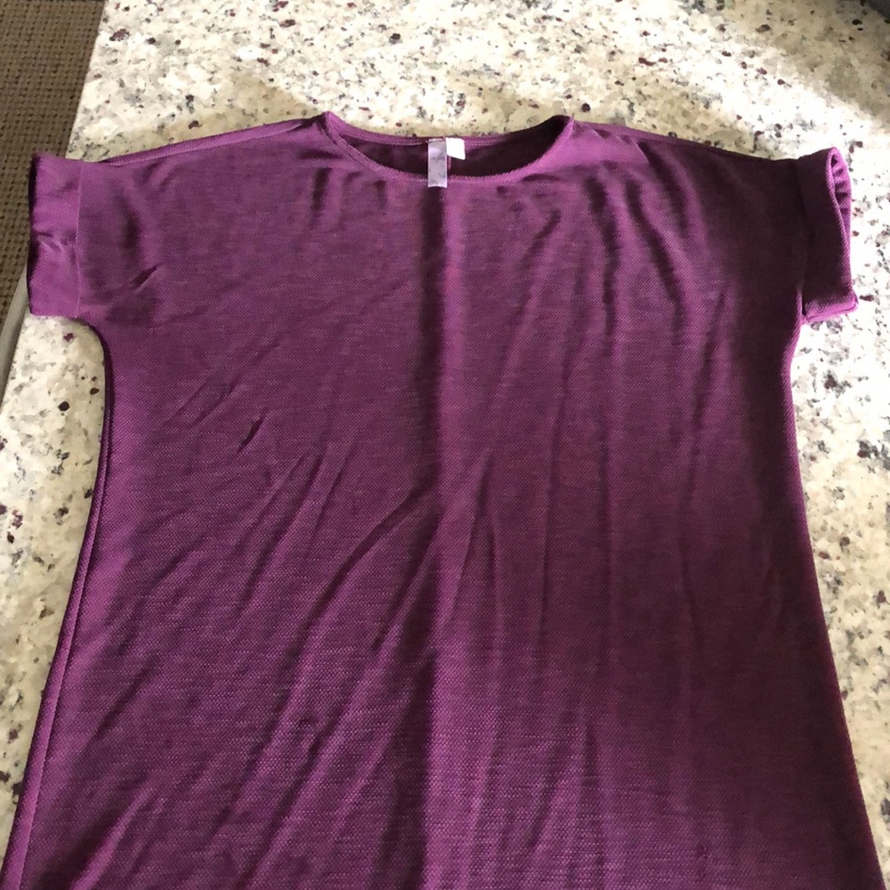 A tee shirt dress